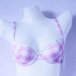 Private label teen girls printed cotton bra